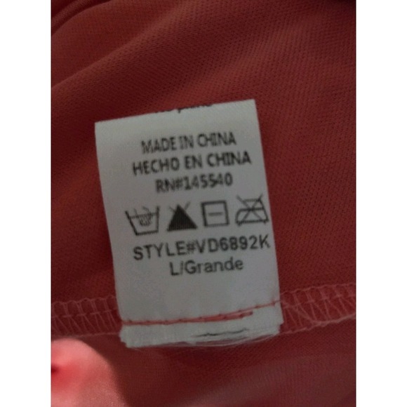 Pink Blush Dress Maxi Crochet Lace Black Pink Pleated Chiffon Bohemian, Large - Picture 5 of 6